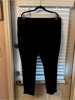 Rafaella Black Comfort Ponte Pants